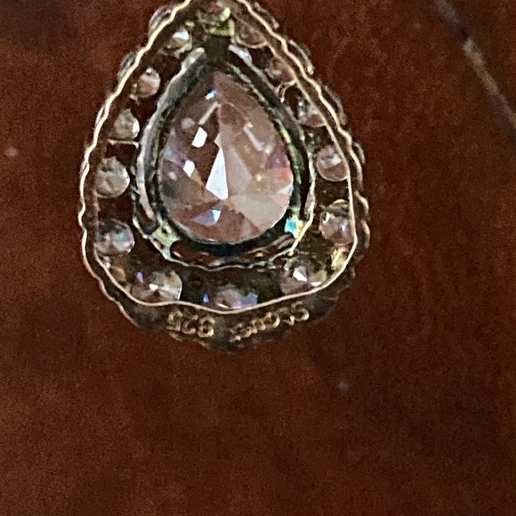 Stauer 925 Clear Pendant Necklace - Picture 9 of 13